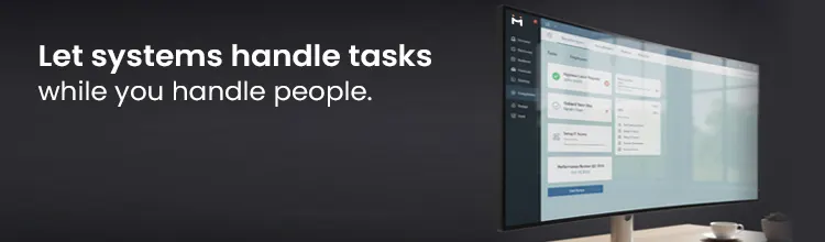 CTA encouraging software trial to handle the functions of HR manager