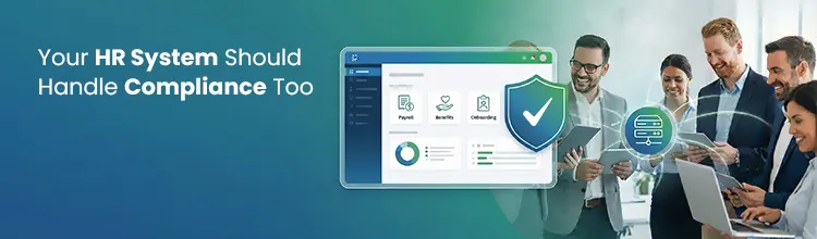 Integrated HR system with built-in statutory compliance software features