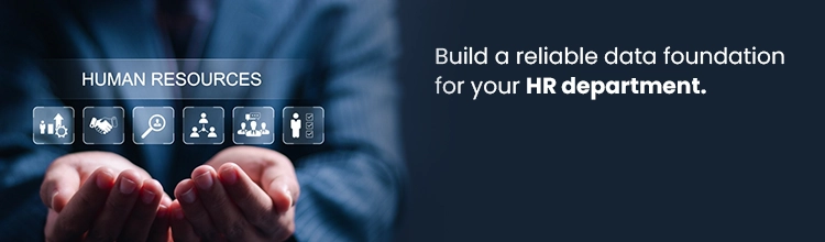 CTA banner highlighting data-driven HR roles and responsibilities with an HRMS platform.