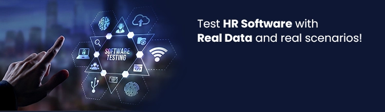 HR management software demo with real data and workflows