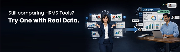 Still comparing HRMS tools? Try one with real data.