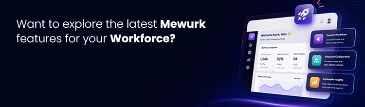 Want to explore the latest Mewurk features for your workforce?