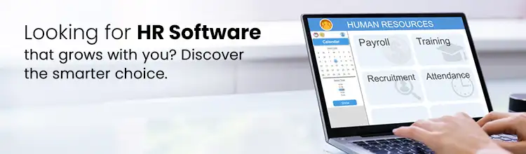 Team exploring the best cloud based HR software dashboard on laptops and tablets.