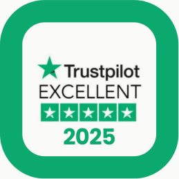 Trustpilot Excellent 2025