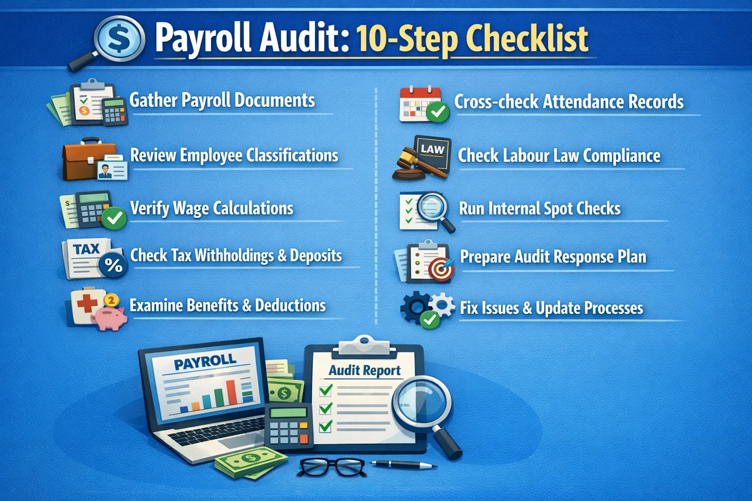 payroll audit checklist