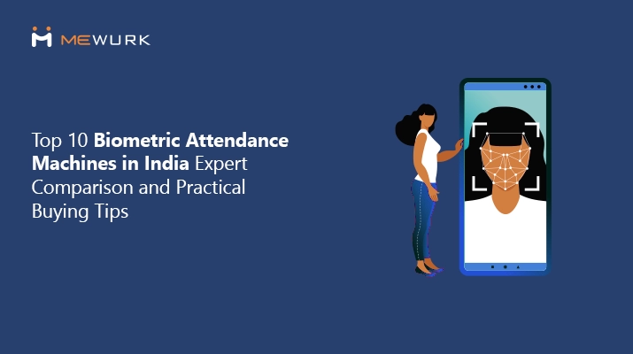 Hero image with a silhouette symbolically showing the intent of the blog top 10 biometric attendance machine in India