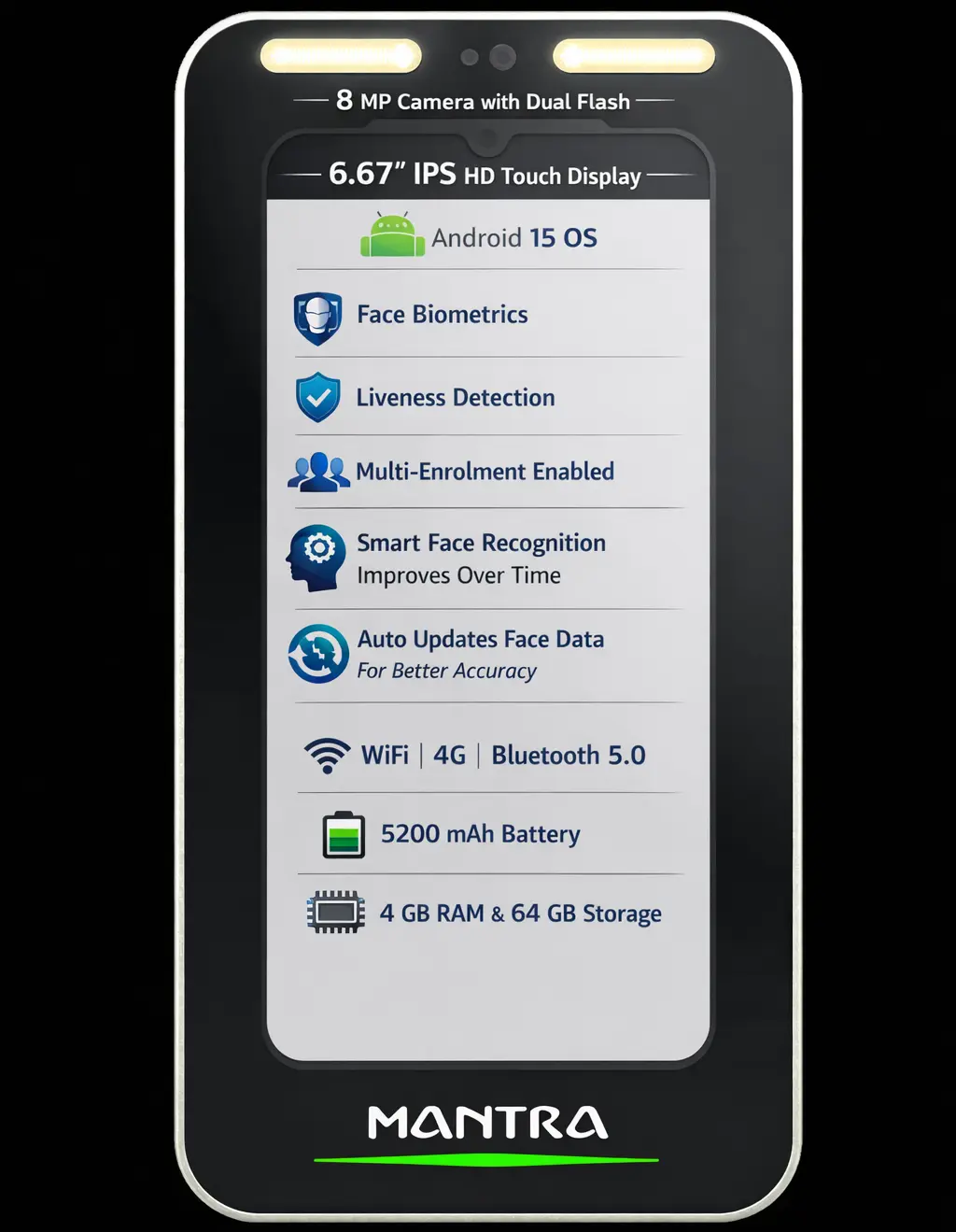 Mewurk is placed as the top biometric attendance machine in India