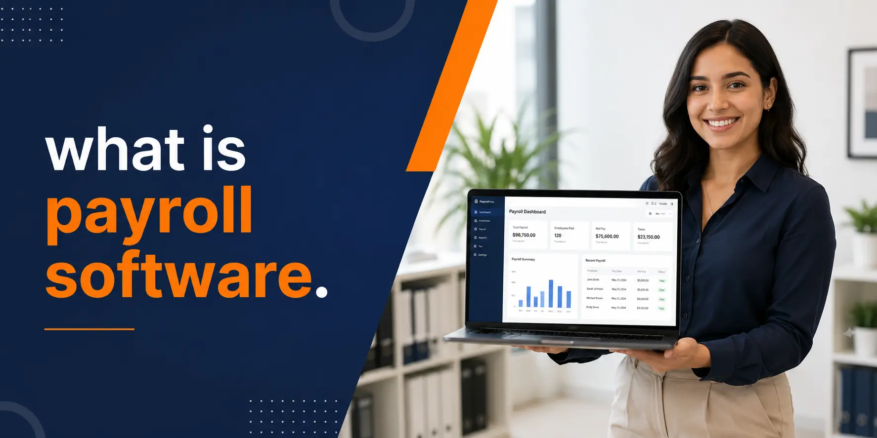 Image showing what is payroll software in Delhi