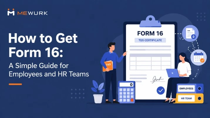 Employee checking how to get Form 16 while HR team processes tax documents for ITR filing in India