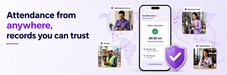 Attendance from anywhere, records you can trust
