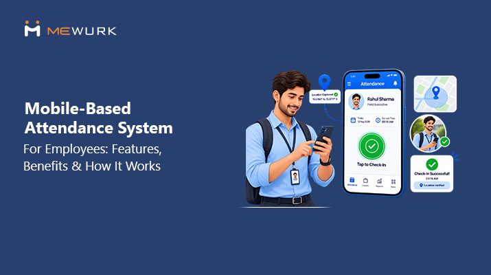 Mobile-based attendance system for employees