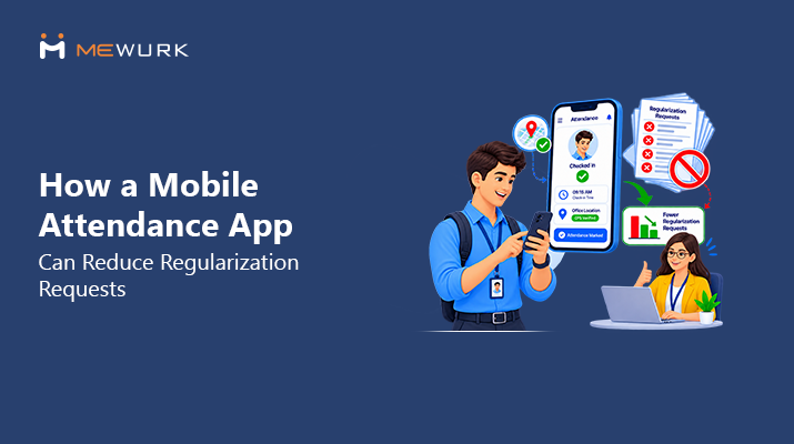 Mobile attendance app for managing employee attendance