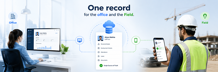 One record for the office and the field