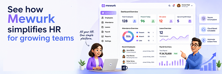 See how Mewurk simplifies HR for growing teams
