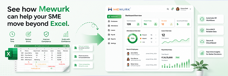 See how Mewurk can help your SME move beyond Excel
