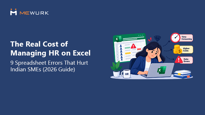 HR management on Excel showing common spreadsheet errors affecting Indian SMEs