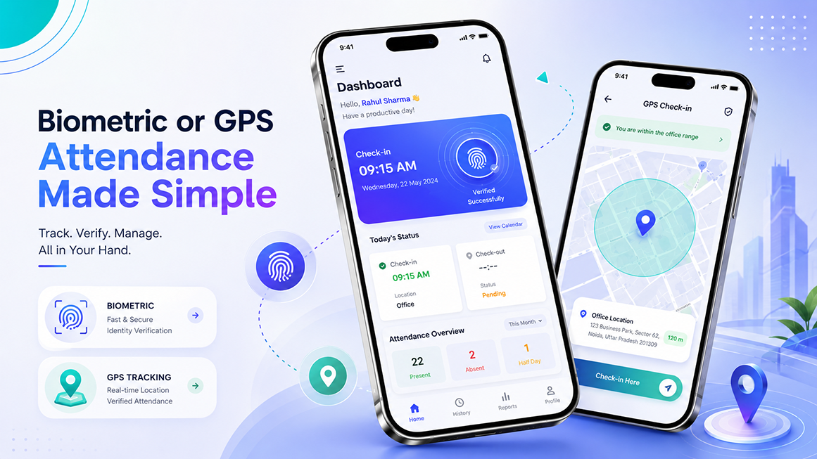 GPS-based mobile attendance for construction site engineers