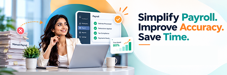 Simplify payroll. Improve accuracy. Save time.