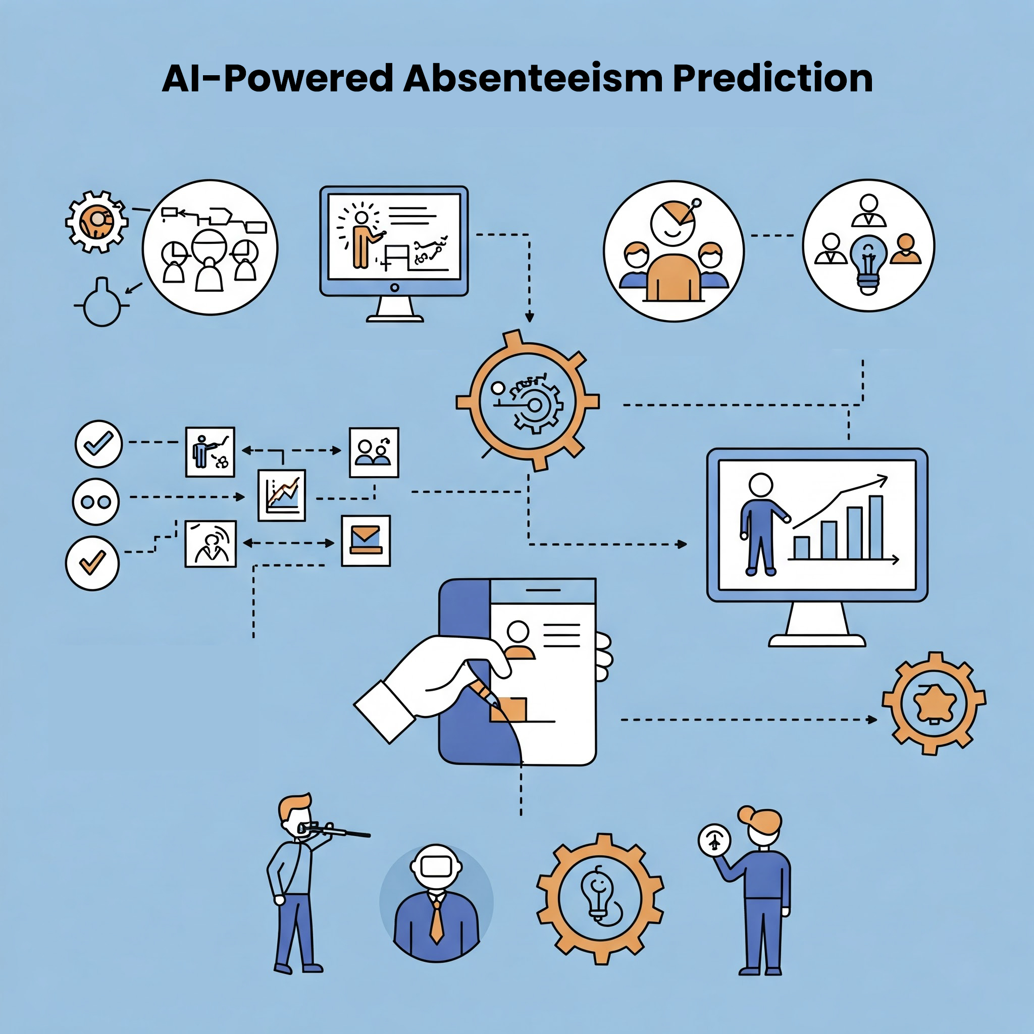 ai powered absenteeism prediction in attendance management system