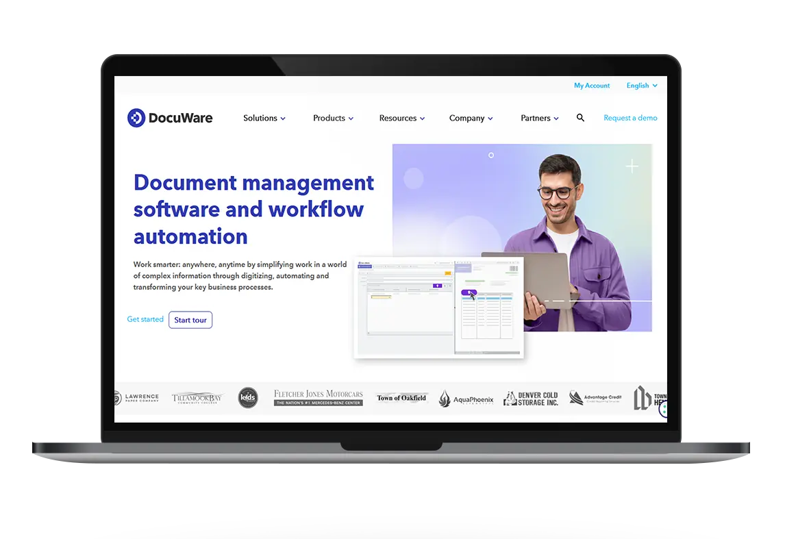 DocuWare document management system