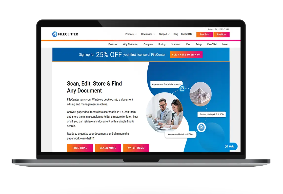 FileCentre document management system