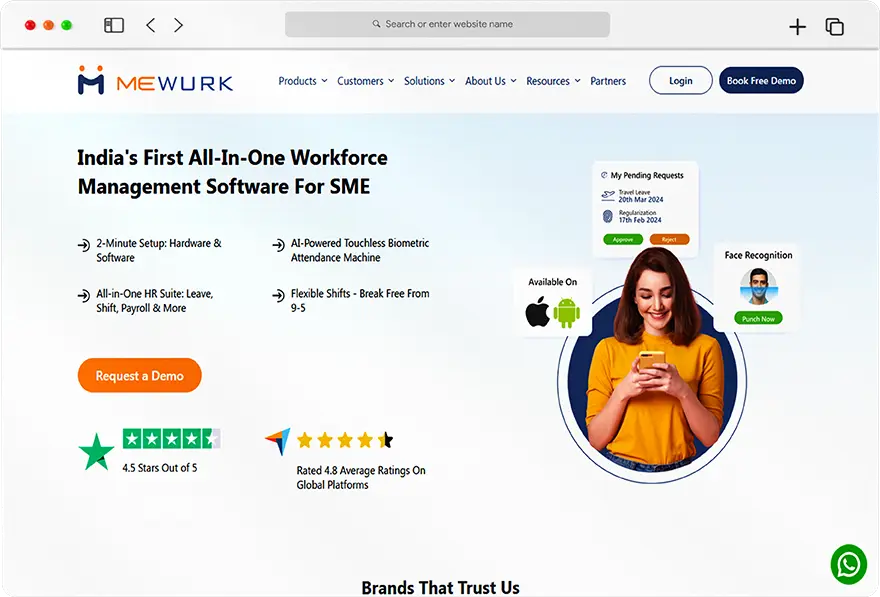 mewurk HRIS software