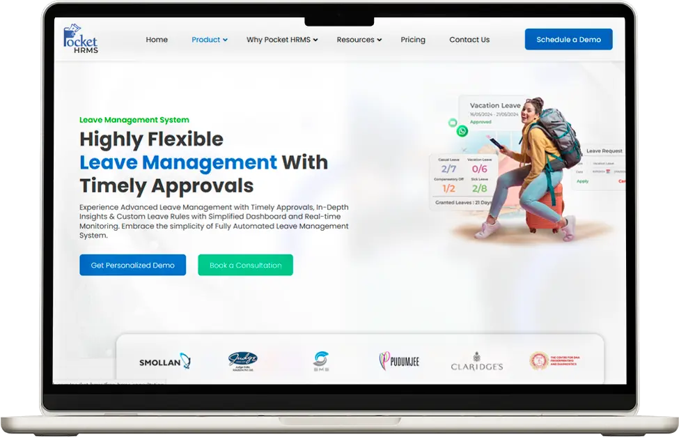 Pocket HRMS leave management system