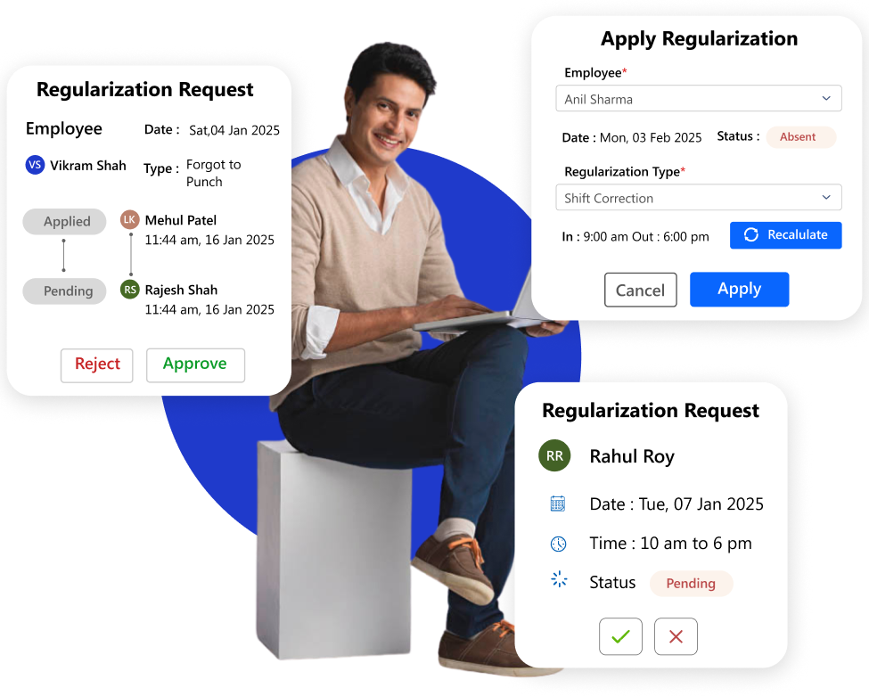 Easy Attendance Correction