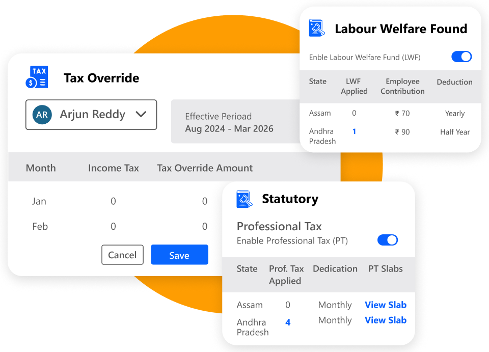 Accurate Payroll  Statutory Compliance Report for HR and Finance