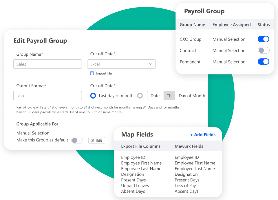Payroll Groups Feature for Bulk Salary Processing